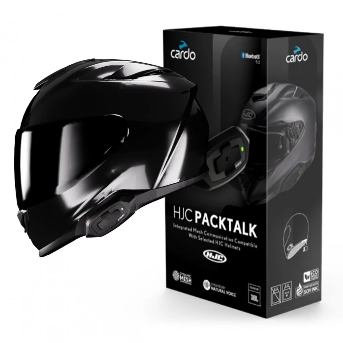 CARDO HJC Packtalk interkom motocyklowy do kasków HJC RPHA (31,60,71,71c,91,91c), i(71, 91), f(31,71,71c)