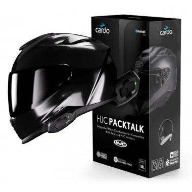 CARDO HJC Packtalk interkom motocyklowy do kasków HJC RPHA (31,60,71,71c,91,91c), i(71, 91), f(31,71,71c)