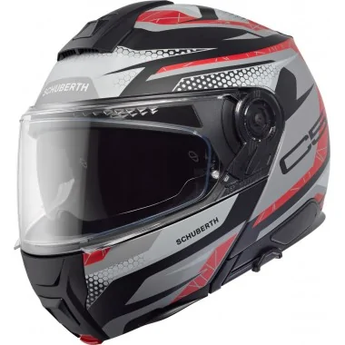 Schuberth C5 Velocity Red szczękowy kask motocyklowy niebieski