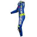 SPIDI Y134 477 Track Wind Replica Evo Sportowy kombinezon do agresywnej jazdy motocyklem niebieski