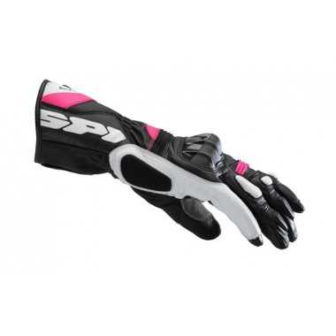 SPIDI A149 545 STS-R Lady Damskie sportowe rękawice motocyklowe różowe
