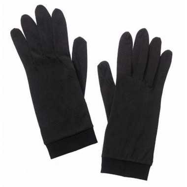 SPIDI L51 026 Silk Inner Gloves Wewnętrzne rękawice motocyklowe z jedwabiu czarne