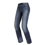 SPIDI J65 804 J-Tracker Lady Long Damskie jeansowe spodnie motocyklowe niebieskie