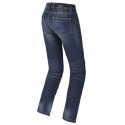 SPIDI J65 804 J-Tracker Lady Long Damskie jeansowe spodnie motocyklowe niebieskie
