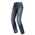 SPIDI J64 804 J-Tracker Lady Damskie jeansowe spodnie motocyklowe niebieskie