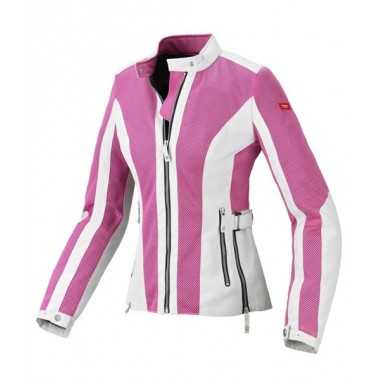 SPIDI T188 058 Summernet Lady Damska tekstylna kurtka motocyklowa różowa