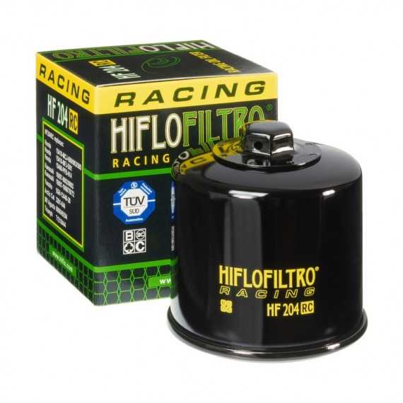 HIFLO HF 204RC Filtr oleju ARCTIC, HONDA, KAWASAKI, MERCURY, SUZUKI, TRIUMPH, YAMAHA
