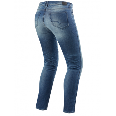 REV'IT WESTWOOD LADIES Damskie spodnie motocyklowe jeans niebieskie