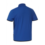 RUKKA LUCA Męska koszulka polo z krótkim rękawem niebieska