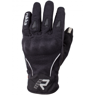 RUKKA AIRIUM Tekstylne rękawice motocyklowe czarne