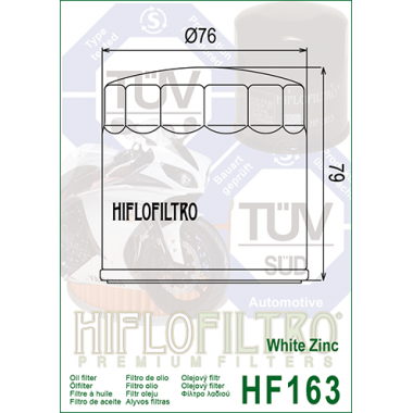 HIFLO HF163 Filtr oleju BMW