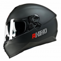 RHINO RACER Kask motocyklowy integralny czarny matowy