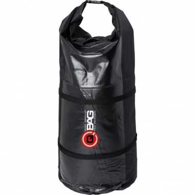 Q-BAG TREKKING BAG Wodoodporny worek na bagaż 40 litrów czarny