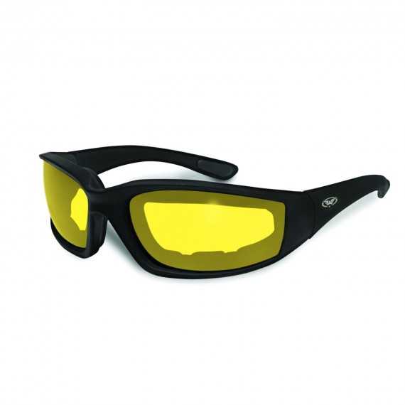Global Vision Kickback okulary motocyklowe żółte