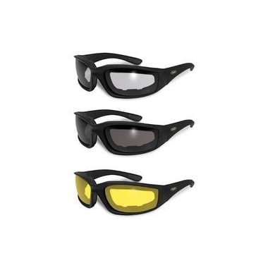 Global Vision Kickback okulary motocyklowe żółte