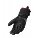REV'IT TAURUS GTX Skórzano-tekstylne rękawice motocylowe z membraną Gore-Tex czarne