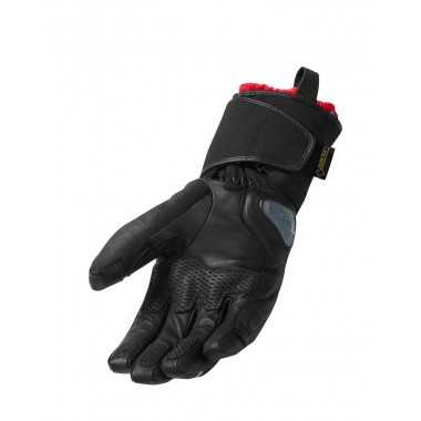 REV'IT TAURUS GTX Skórzano-tekstylne rękawice motocylowe z membraną Gore-Tex czarne
