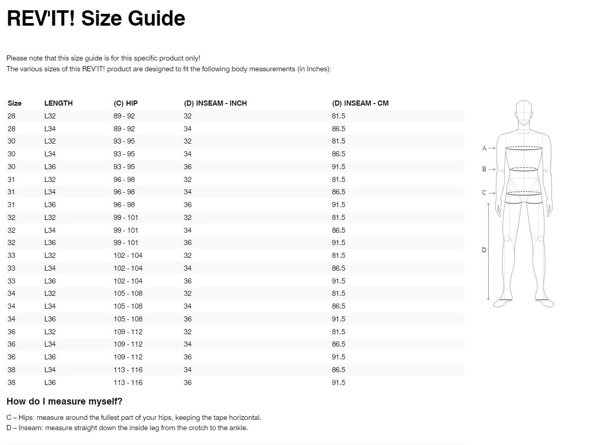 tabela rozmiarów detroit 2